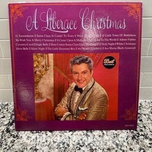 A Liberace Christmas vinyl record